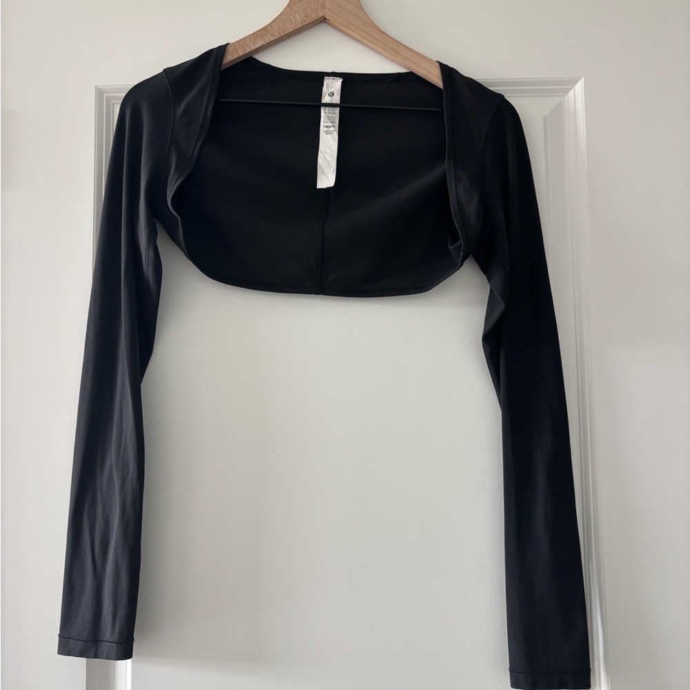 Lululemon Athletica Black Shrug Bolero